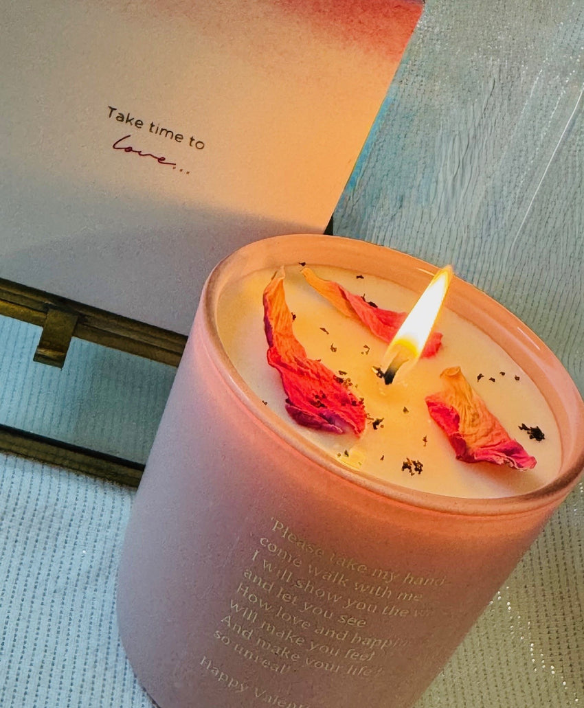 Limited Ed. Midnight Rose Poetic Soy Candle