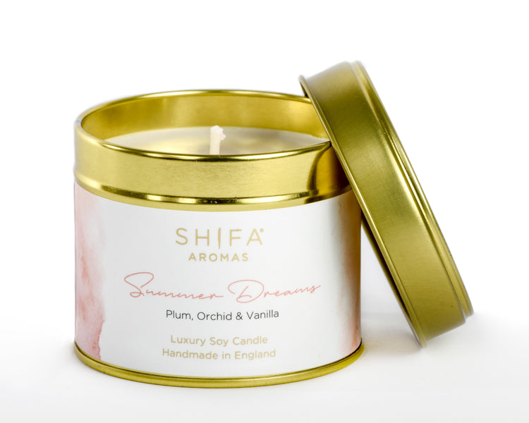 Summer Dreams - Shifa Aromas - Scented Soy Candle - Luxury Candles