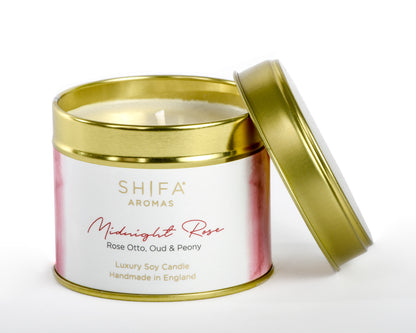 Midnight Rose - Shifa Aromas - Scented Soy Candle - Luxury Candles